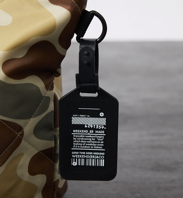 ABAHOUSE「【WEEKEND(ER)/ウィークエンダー】QUILTED DRIVE TOTE」|ハンドバッグ|