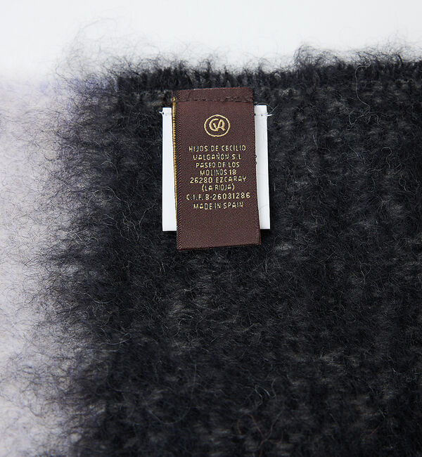 ABAHOUSE「【MANTAS EZCARAY】モヘアマフラー / FOULAND」|マフラー|