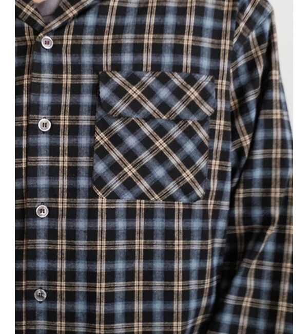 ABAHOUSE「【TOWNCRAFT/タウンクラフト】50S LOOP COLLAR SHIRT」|シャツ・ブラウス|