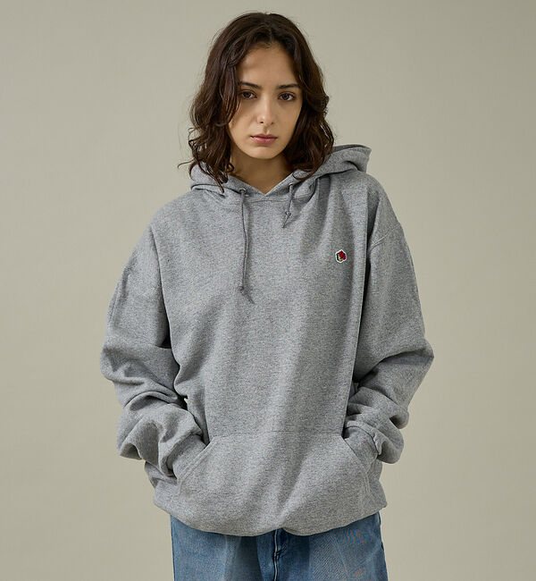 ABAHOUSE「【FRUIT OF THE LOOM】PRINT HOODIE2/プリントフーデ」|パーカー|グレー