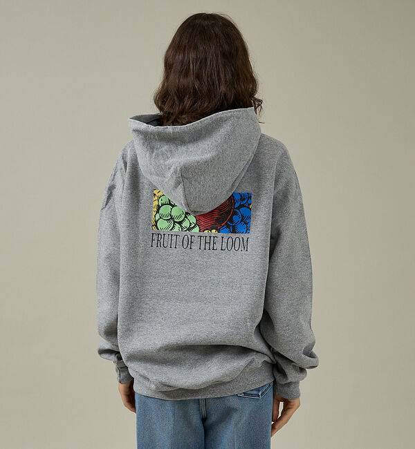 ABAHOUSE「【FRUIT OF THE LOOM】PRINT HOODIE2/プリントフーデ」|パーカー|