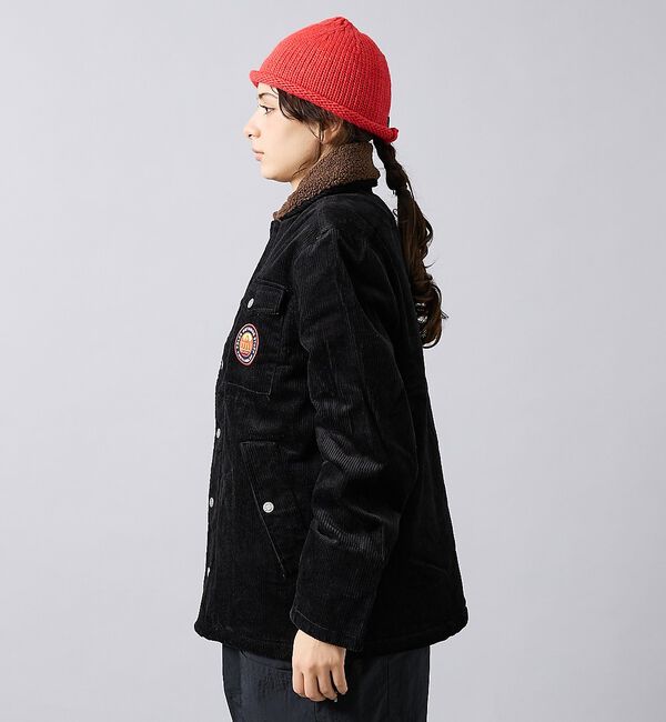 ABAHOUSE「【POLER/ポーラー】CORDUROY BOA JK/コーデュロイ/ボア/ユニ」|ブルゾン・スタジャン|