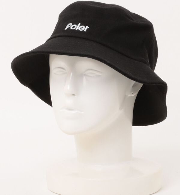 ABAHOUSE「【POLER / ポーラー】WOOL BUCKET HAT / ウールバケットハ」|その他|ブラック