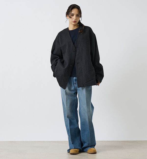 ABAHOUSE「【NEEDBY heritage/ニードバイヘリテージ】HUNK（ハンク）ミッド」|デニム|