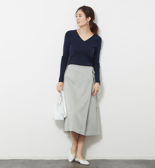 Rouge vif「レーヨンDカンスカート」|スカート|