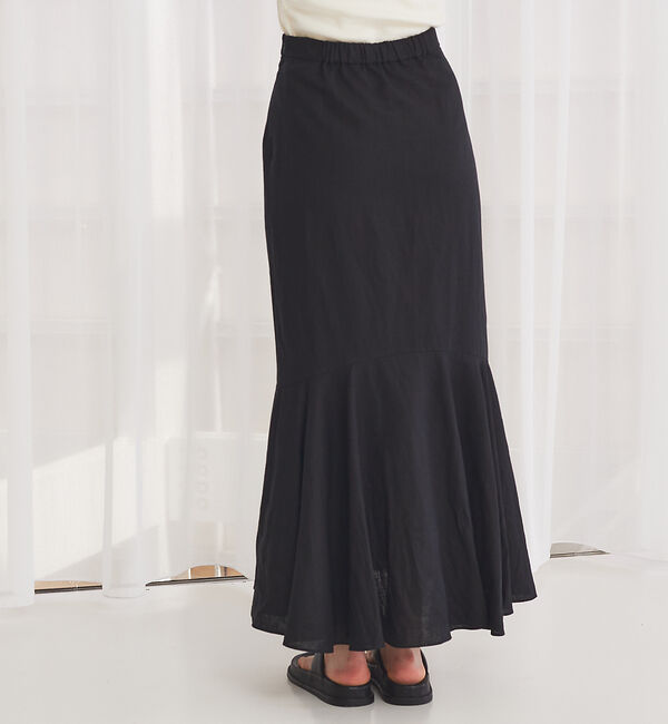 Rouge vif「【セットアップ対応】麻混マーメイドスカート」|スカート|