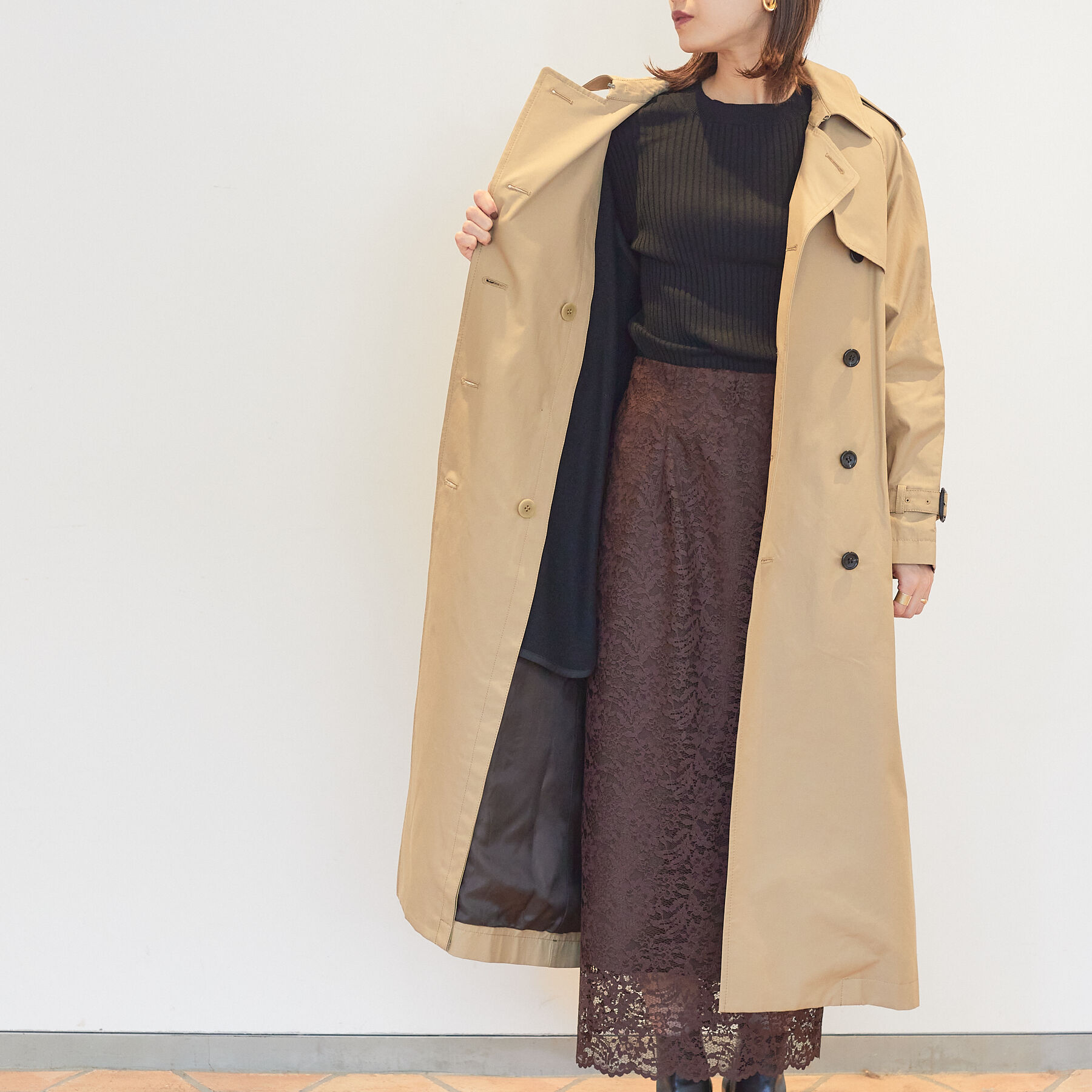 Rouge vif「ライナー付きトレンチコート」|トレンチコート|