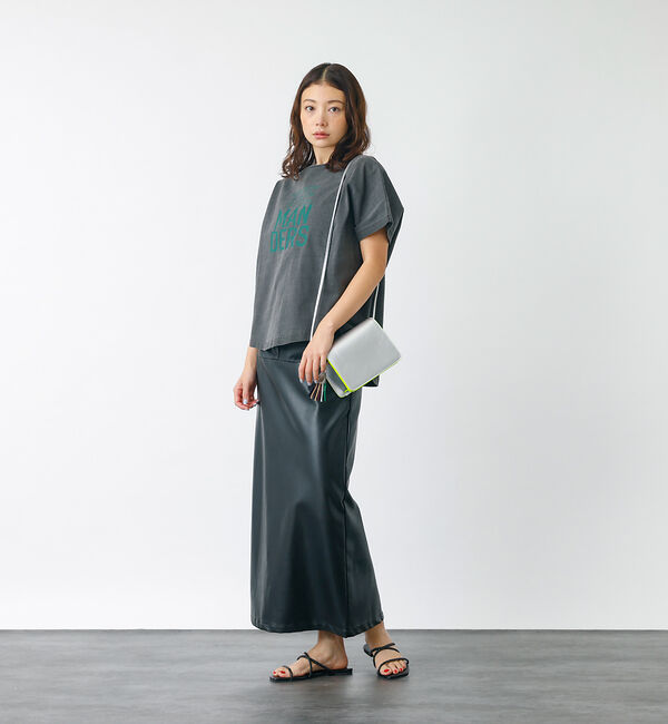 Rouge vif「【cheek/チーク】ライン ミニショルダーバッグ / メタリック」|ショルダー・メッセンジャー|