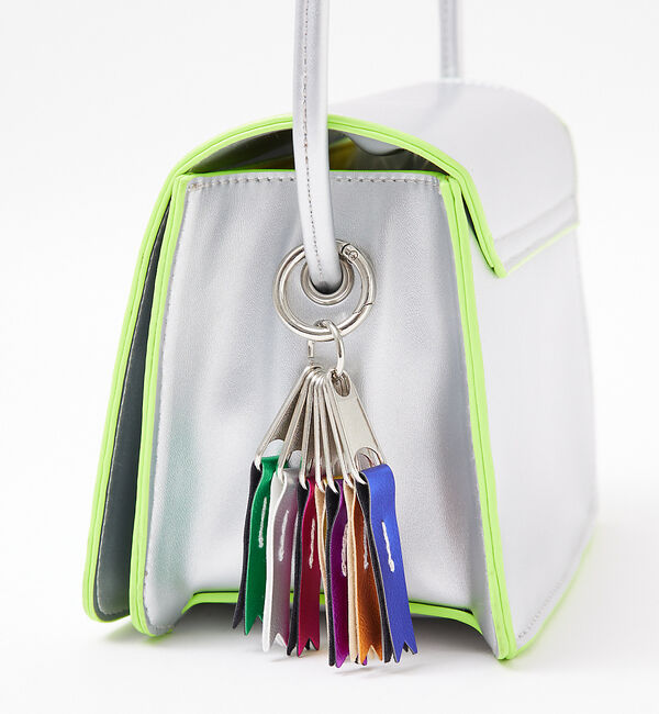 Rouge vif「【cheek/チーク】ライン ミニショルダーバッグ / メタリック」|ショルダー・メッセンジャー|