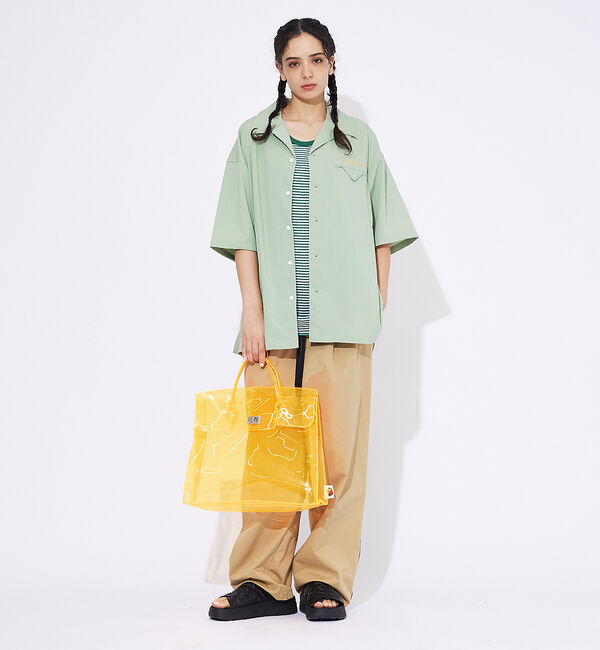 Rouge vif「【FRUIT OF THE LOOM/フルーツ・オブ・ザ・ルーム】PVCトートバ」|トートバッグ|