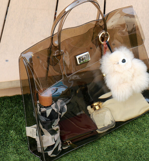 Rouge vif「【FRUIT OF THE LOOM/フルーツ・オブ・ザ・ルーム】PVCトートバ」|トートバッグ|