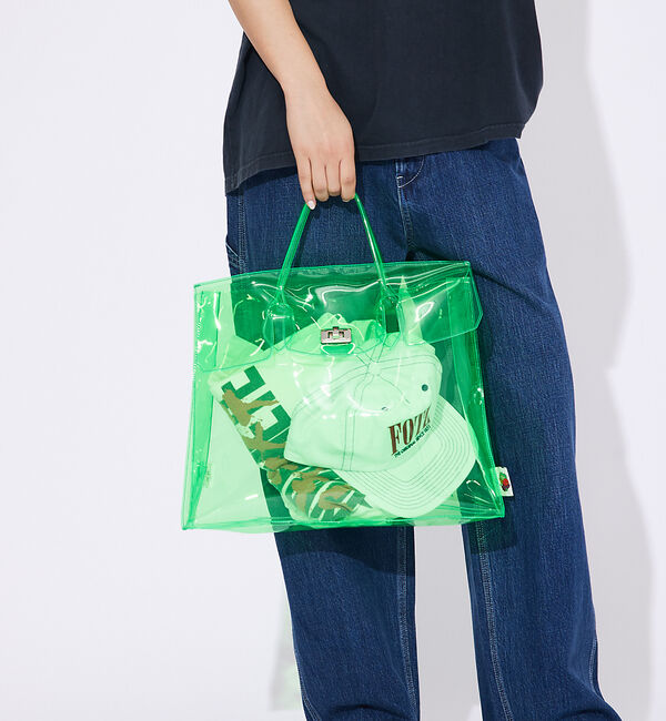 Rouge vif「【FRUIT OF THE LOOM/フルーツ・オブ・ザ・ルーム】PVCトートバ」|トートバッグ|