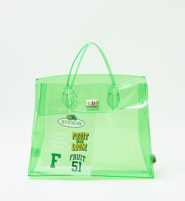 Rouge vif「【FRUIT OF THE LOOM/フルーツ・オブ・ザ・ルーム】PVCトートバ」|トートバッグ|
