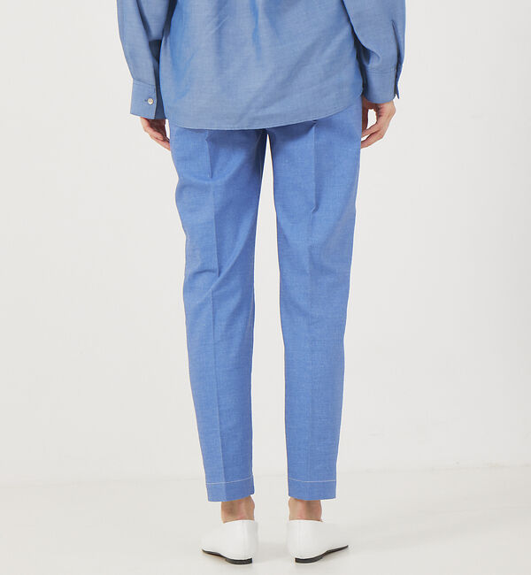 qualite「《セットアップ対応》デニムライクハイウエストテーパードパンツ」|その他|