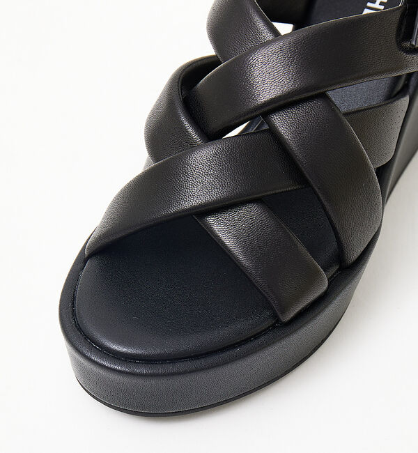 AU BANNISTER「ウェッジソールクロスサンダル」|サンダル|