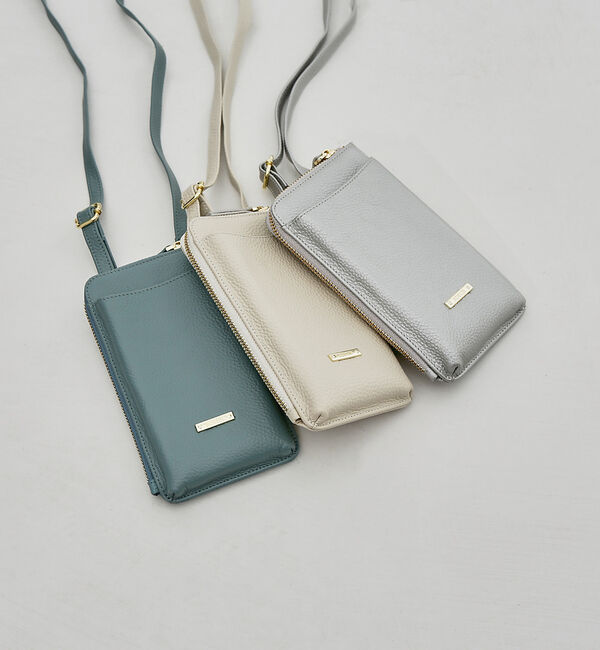 LOWELL things「●SOEUR/レザーポシェットスマホミニショルダー」|ショルダー・メッセンジャー|