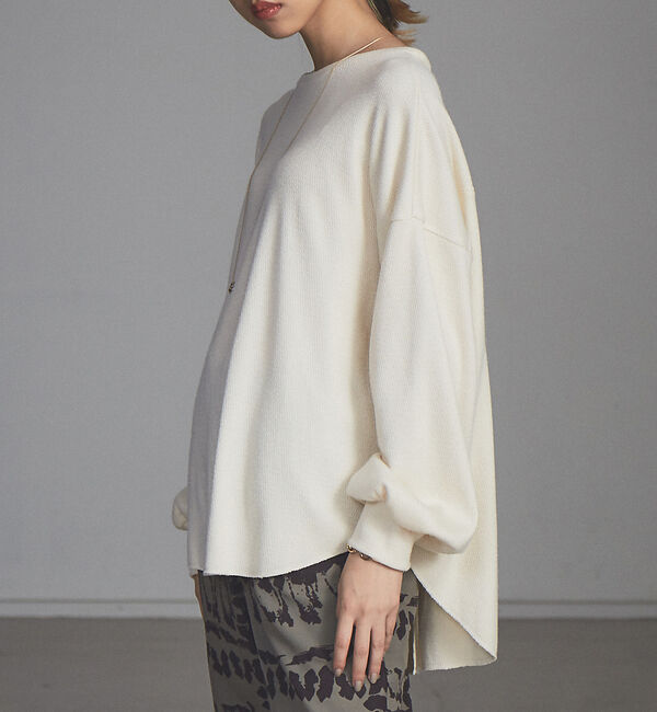 NOMINE「【展開店舗限定】ハニカムワッフルプルオーバー」|Tシャツ・カットソー|