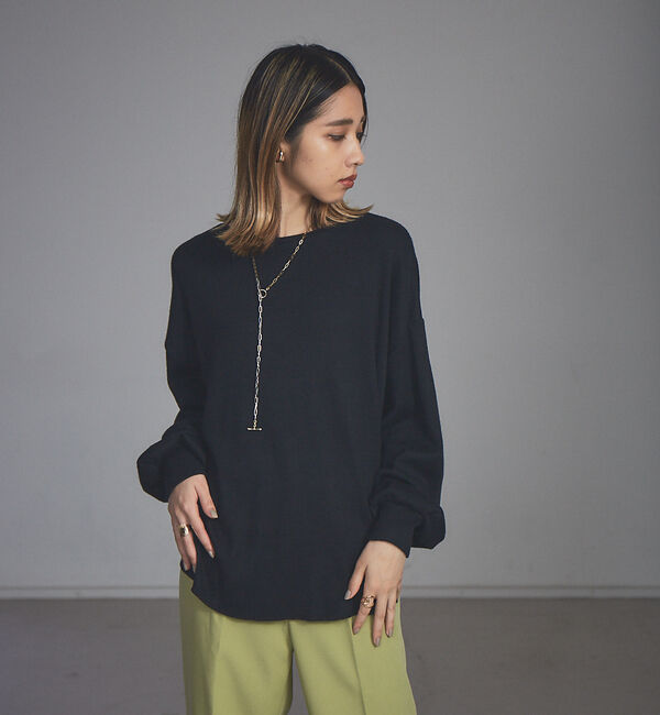 NOMINE「【展開店舗限定】ハニカムワッフルプルオーバー」|Tシャツ・カットソー|