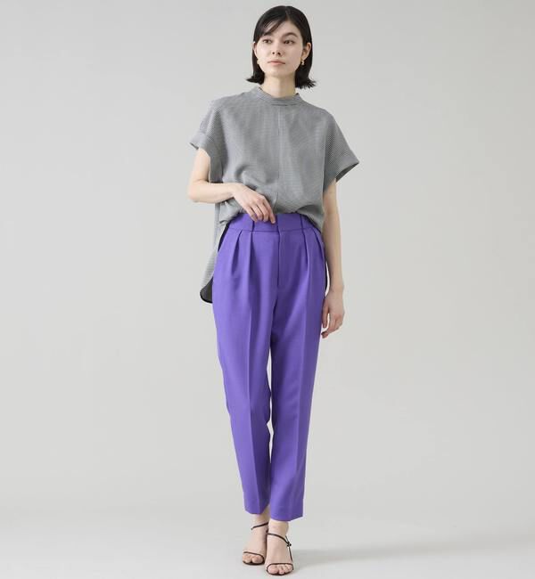 TIARA「スタンドネックトップス」|シャツ・ブラウス|