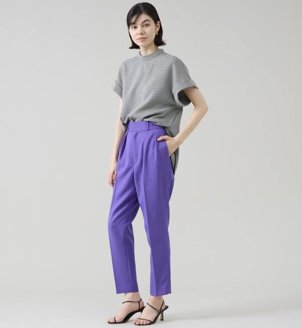 TIARA「スタンドネックトップス」|シャツ・ブラウス|