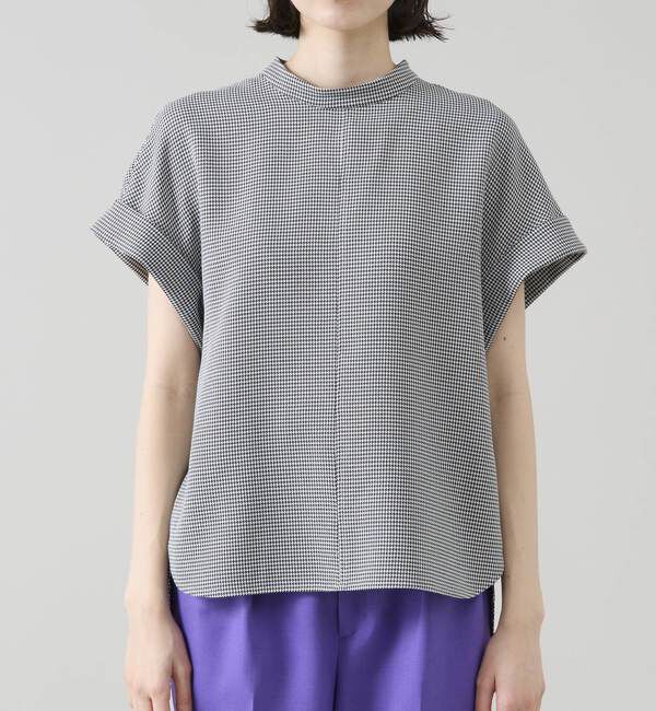 TIARA「スタンドネックトップス」|シャツ・ブラウス|