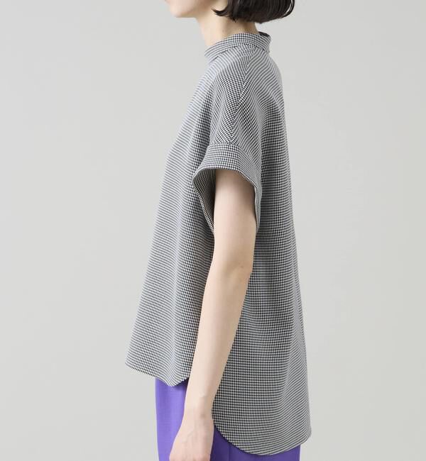 TIARA「スタンドネックトップス」|シャツ・ブラウス|