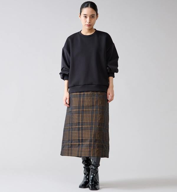 TIARA「タフタスリーブスウェットプルオーバー」|Tシャツ・カットソー|