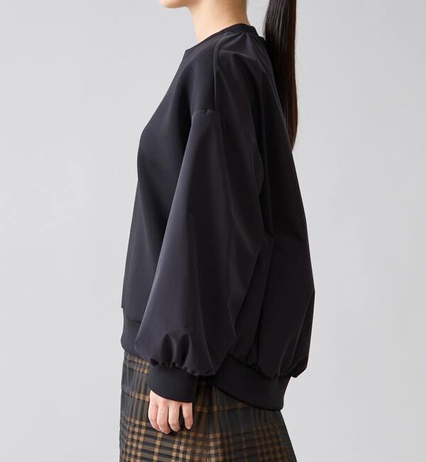 TIARA「タフタスリーブスウェットプルオーバー」|Tシャツ・カットソー|