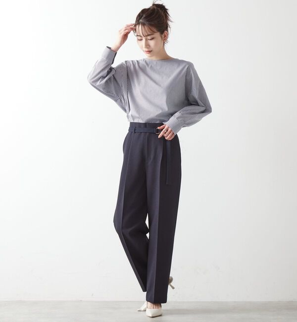 Liesse「スリットカフス2WAYシャツ」|シャツ・ブラウス|