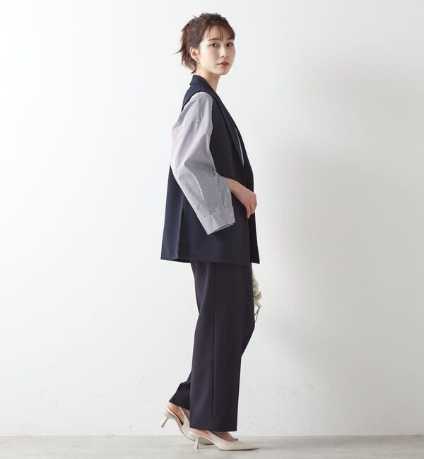 Liesse「スリットカフス2WAYシャツ」|シャツ・ブラウス|