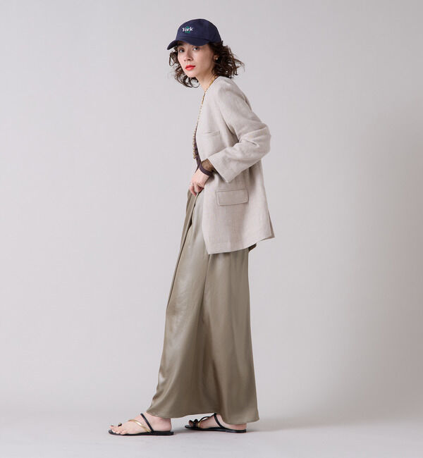 Liesse「タックドレープスカート」|スカート|