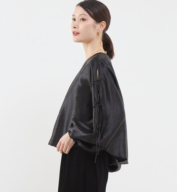 Soffitto「リボン付きブラウス」|シャツ・ブラウス|