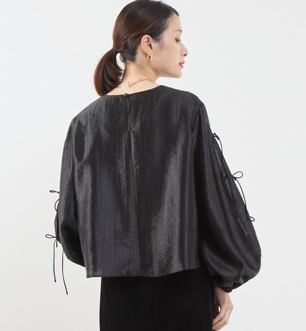 Soffitto「リボン付きブラウス」|シャツ・ブラウス|