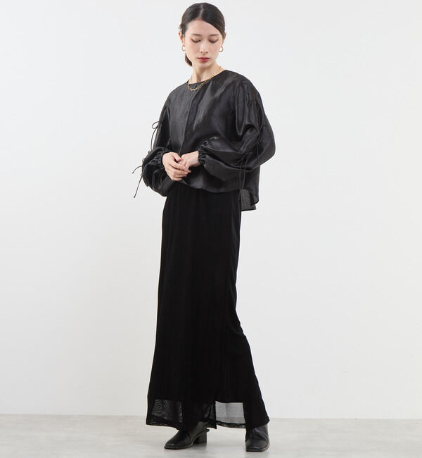 Soffitto「リボン付きブラウス」|シャツ・ブラウス|