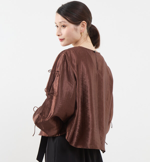 Soffitto「リボン付きブラウス」|シャツ・ブラウス|