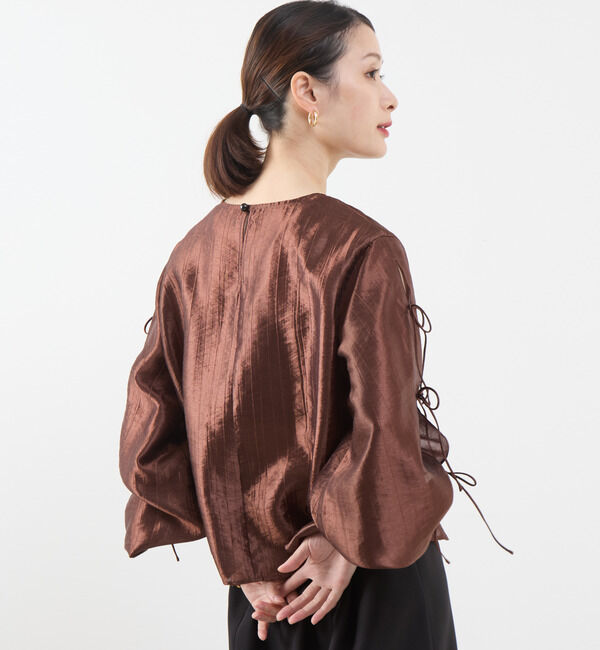 Soffitto「リボン付きブラウス」|シャツ・ブラウス|