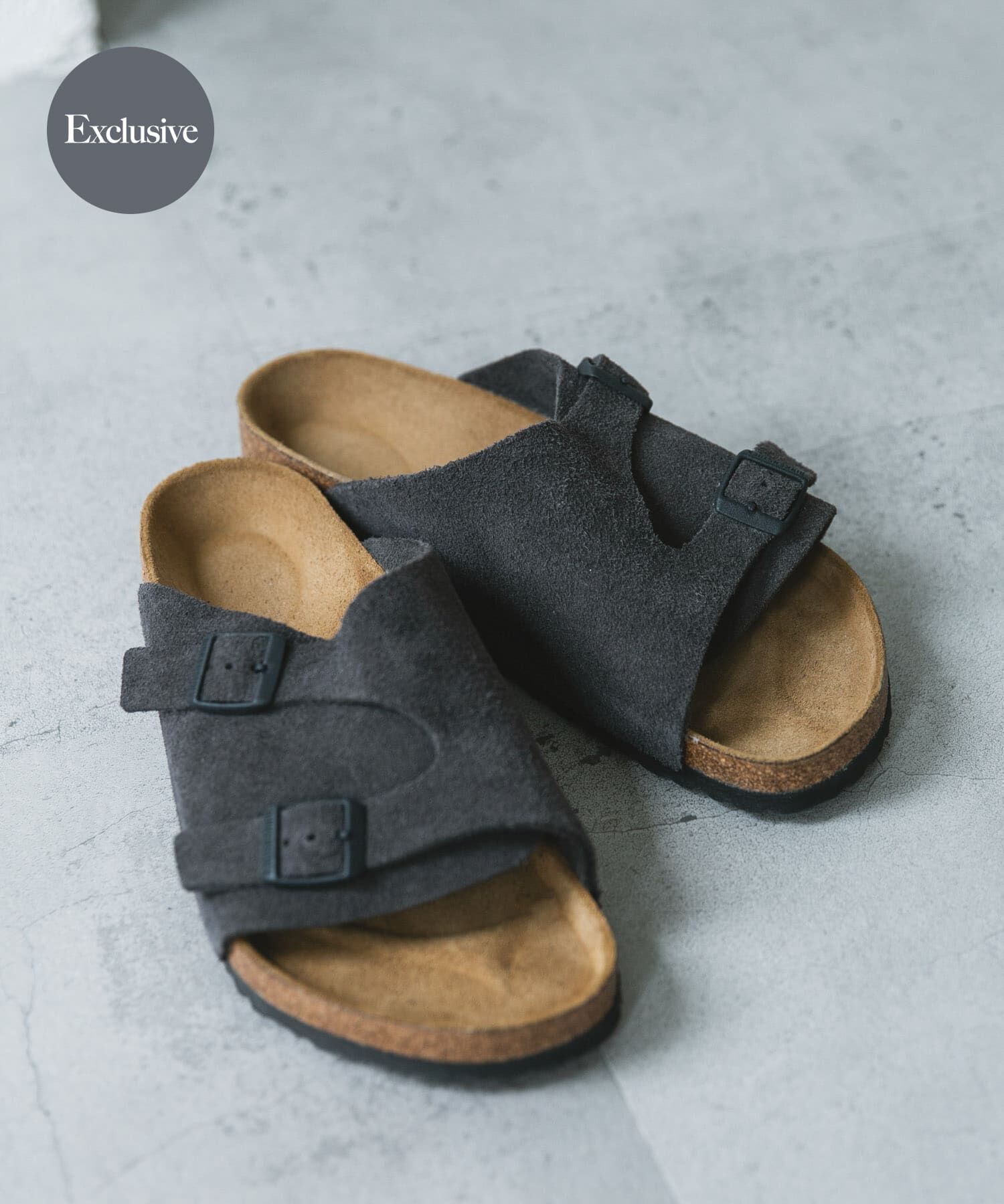 URBAN RESEARCH DOORS「BIRKENSTOCK　Exclusive Zurich(Regular)」|サンダル|グレー