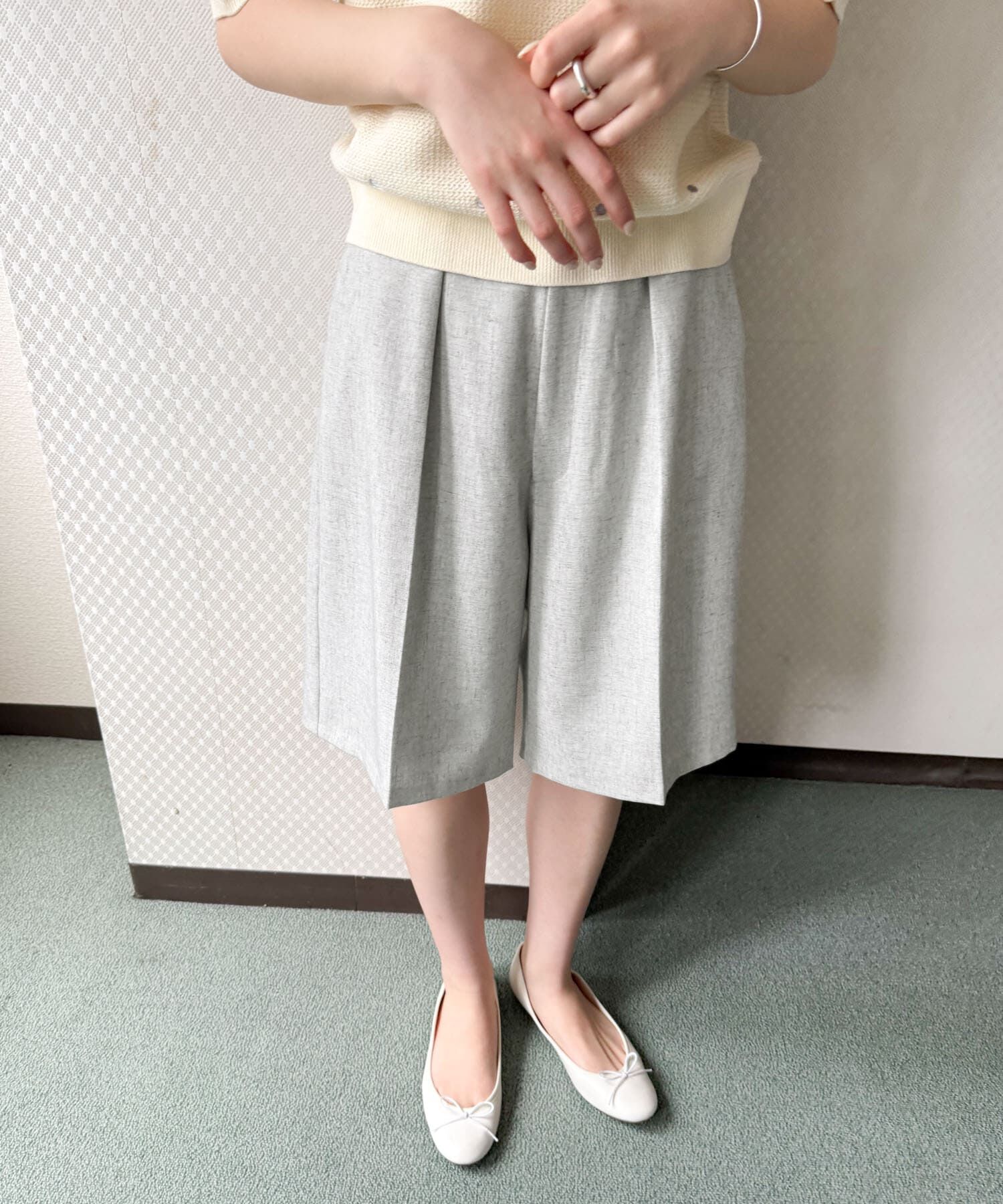 URBAN RESEARCH DOORS「『セットアップ対応』 ワンタックハーフパンツ」|その他|