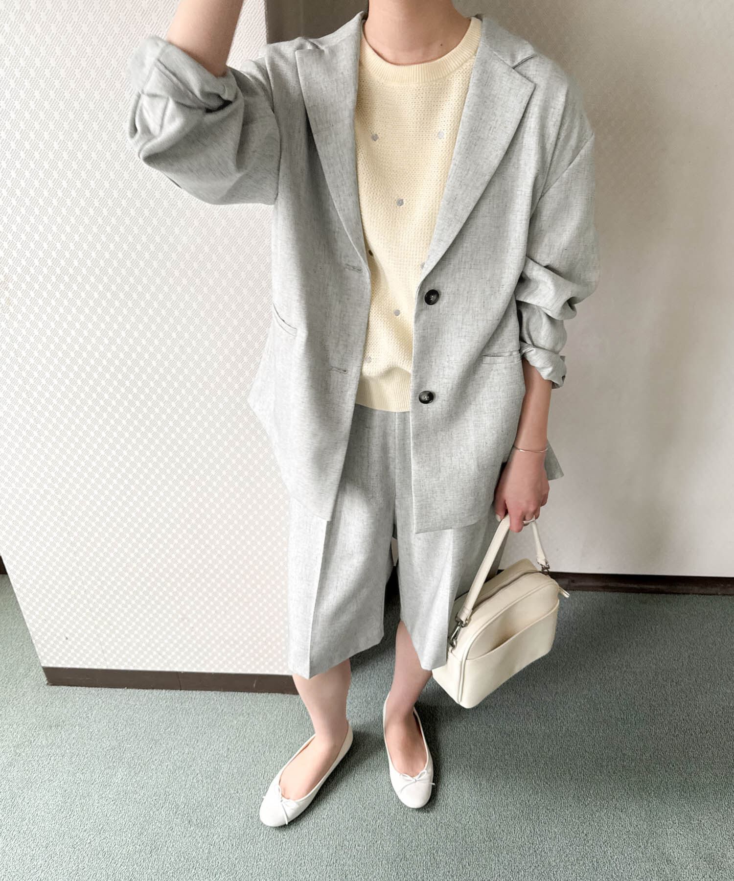 URBAN RESEARCH DOORS「『セットアップ対応』 ワンタックハーフパンツ」|その他|