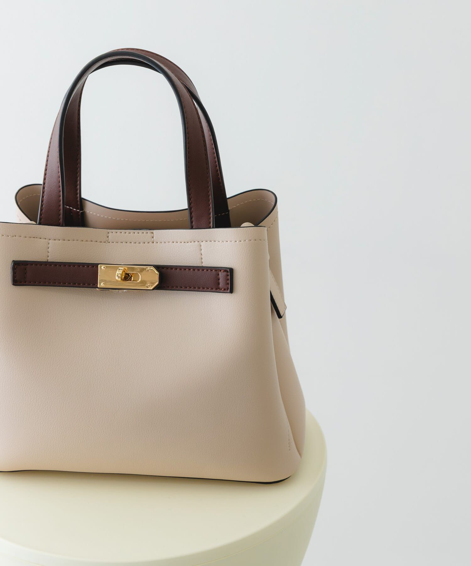 RODE SKO「バイカラーベルトハンドバッグ」|ハンドバッグ|