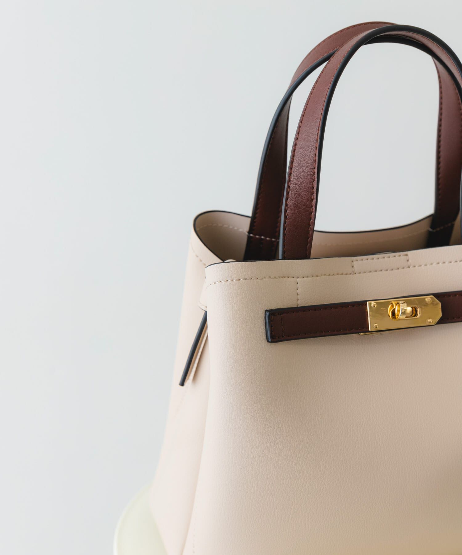 RODE SKO「バイカラーベルトハンドバッグ」|ハンドバッグ|