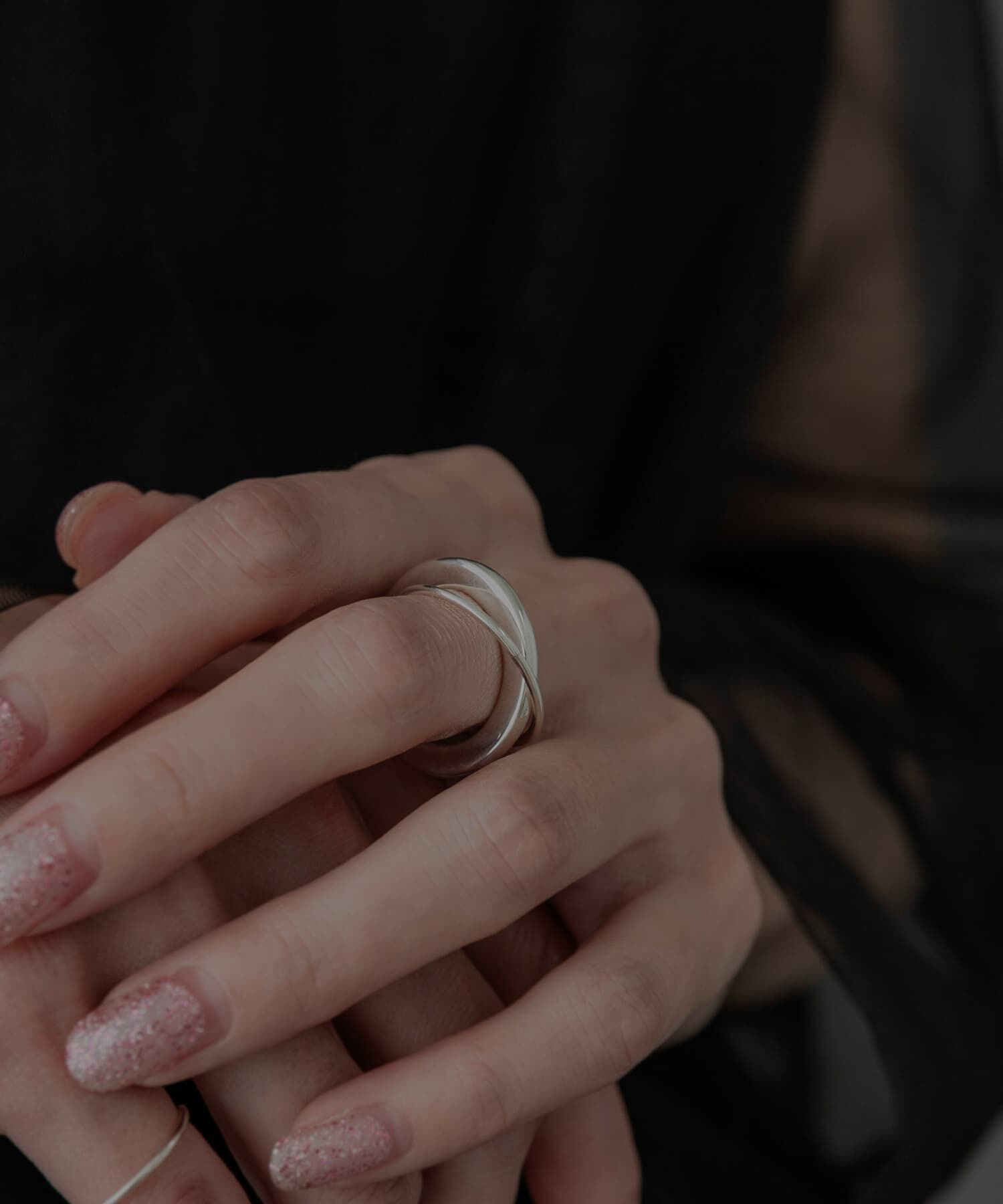 SMELLY「SMELLY so&rsquo;　double circle ring」|リング|シルバー