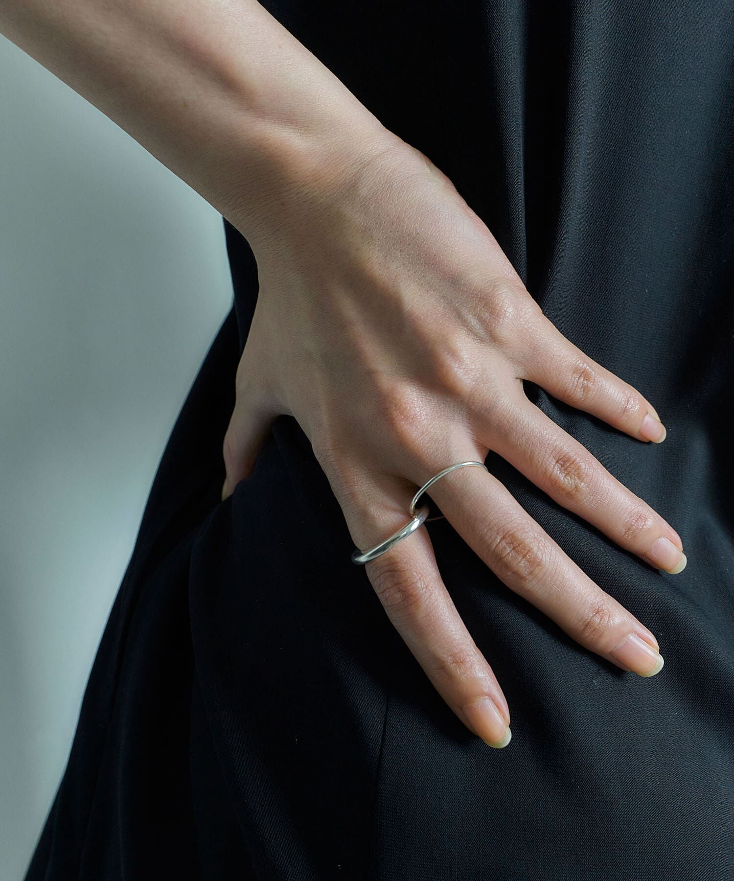 SMELLY「SMELLY so&rsquo;　double circle ring」|リング|