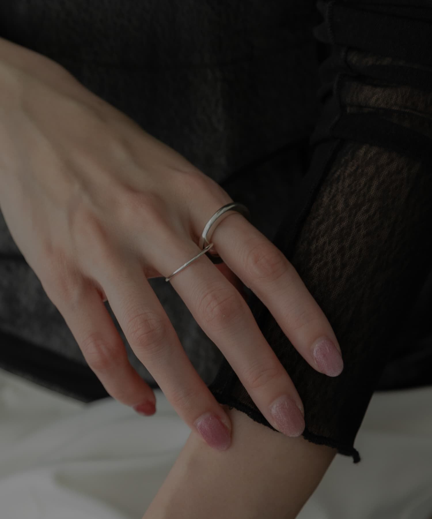 SMELLY「SMELLY so&rsquo;　double circle ring」|リング|