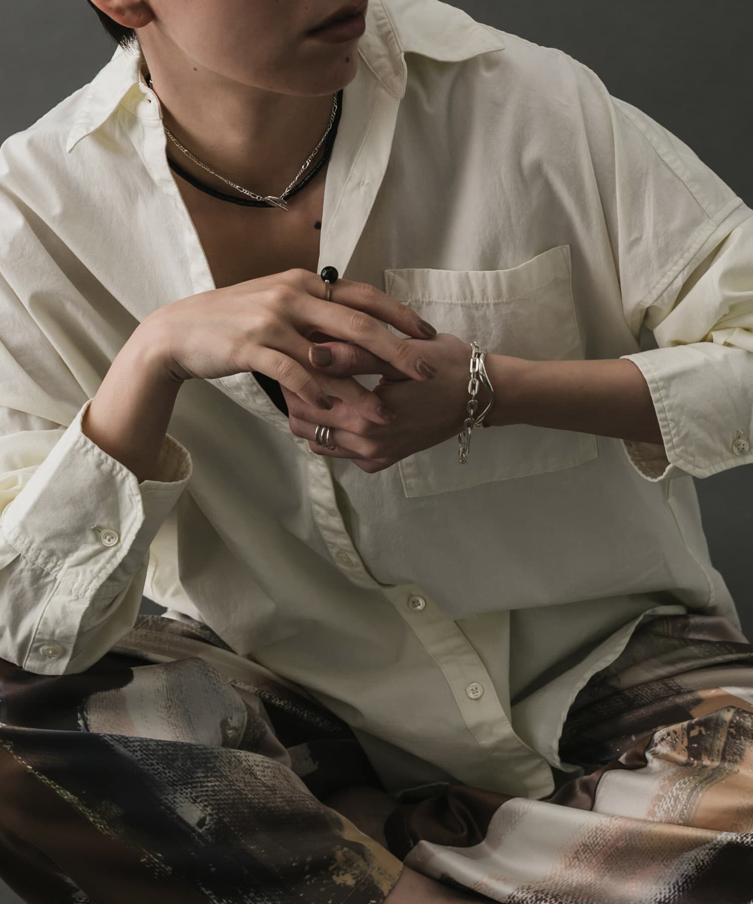 SMELLY「SMELLY so&rsquo;　oval chain bracelet」|ブレスレット・バングル|