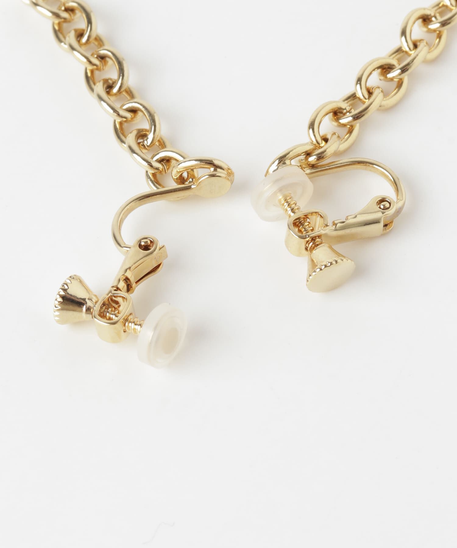 SMELLY「チェーンパールイヤリング」|イヤリング|