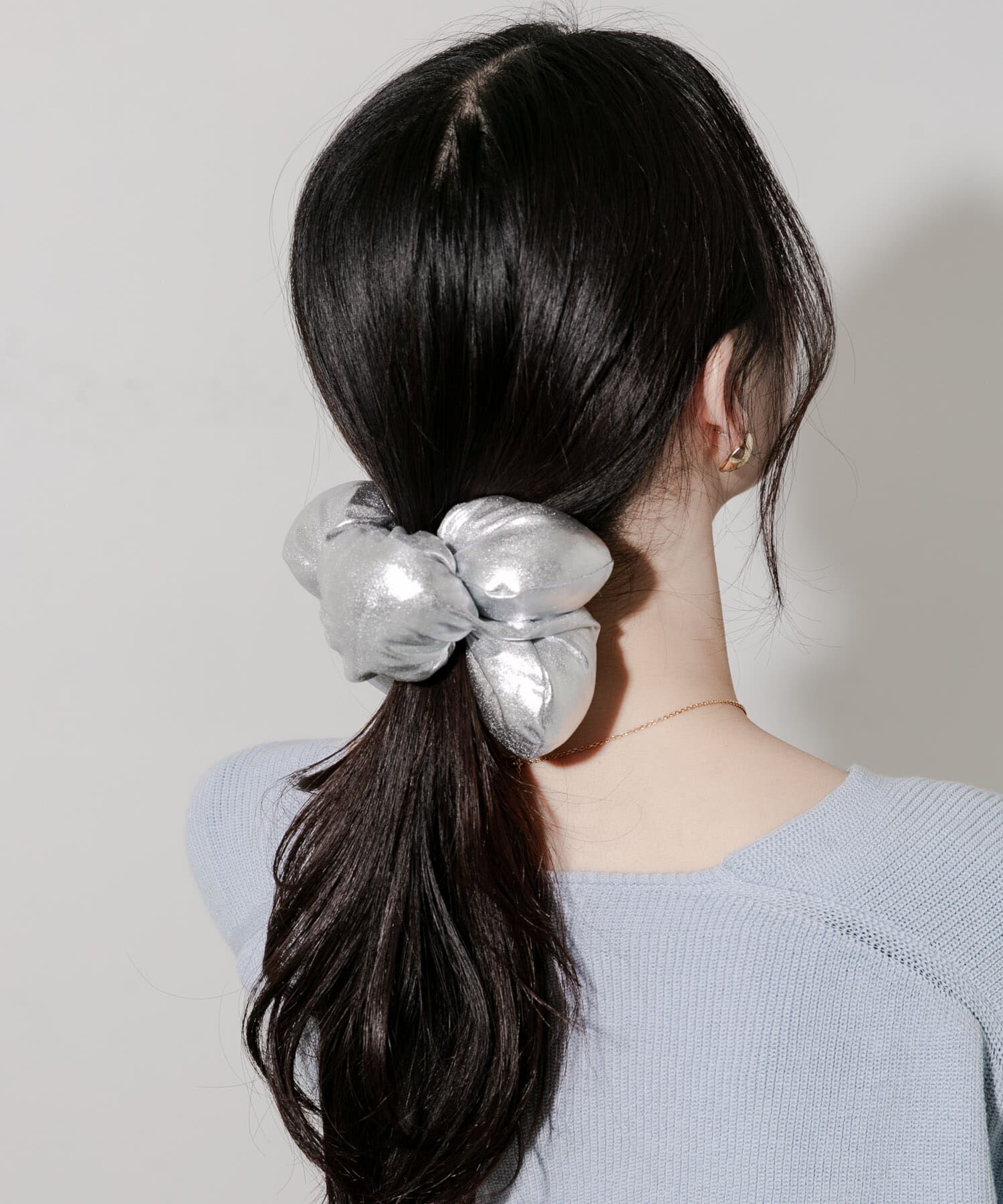 SMELLY「ボリュームフラワーシュシュ」|ヘアゴム・シュシュ|