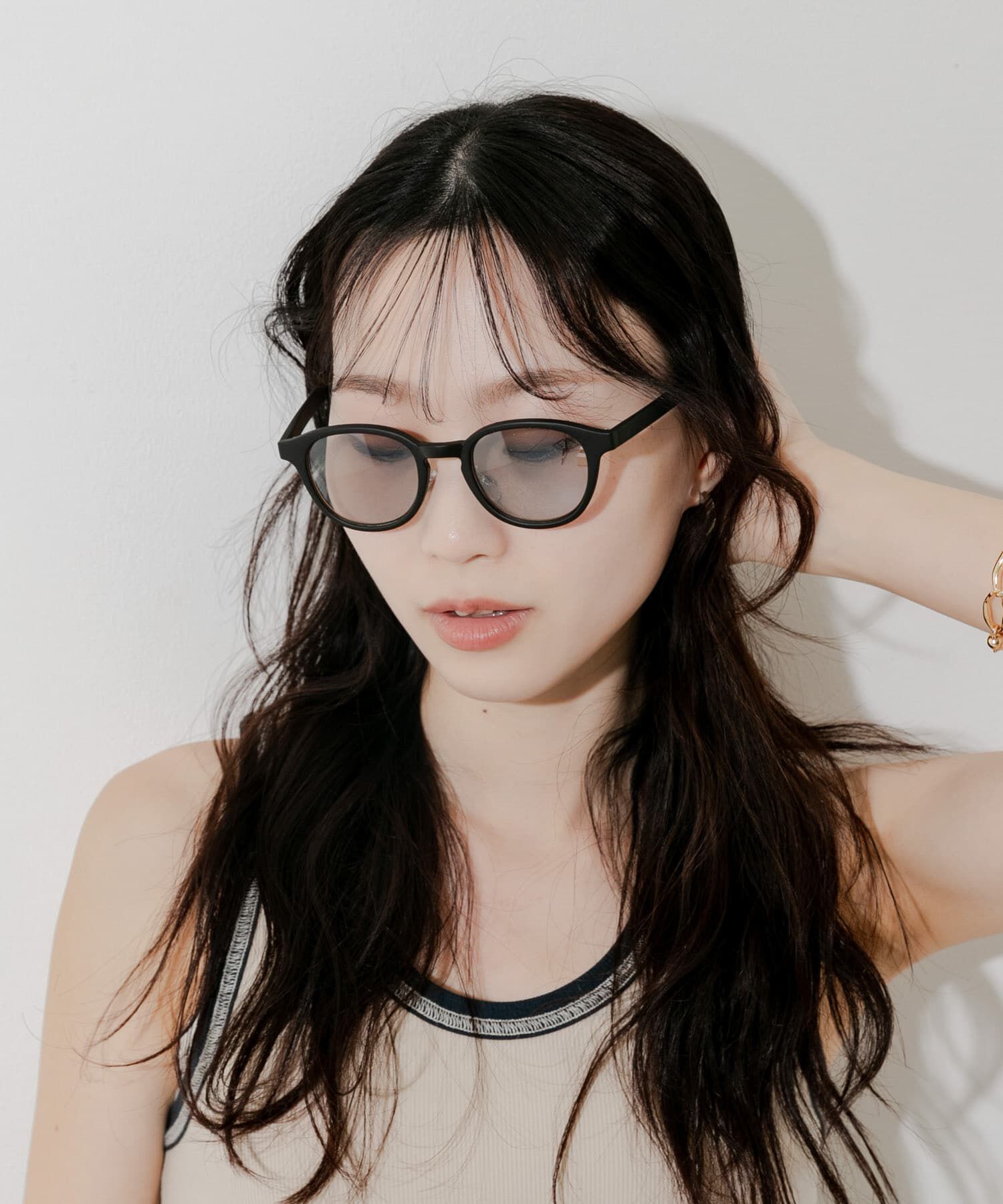 SMELLY「ボスリントンサングラス」|メガネ|ブラック系その他