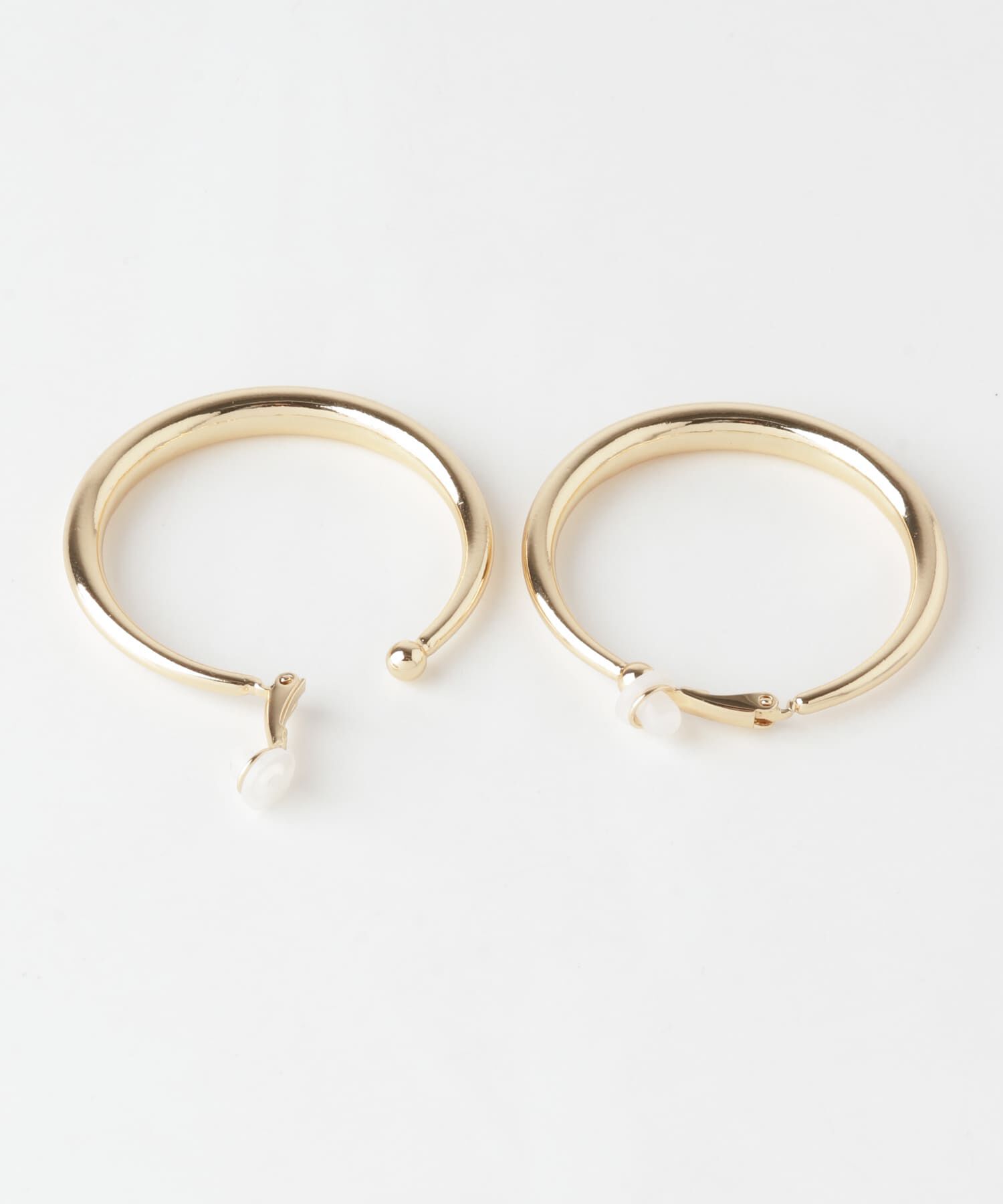 SMELLY「メタルビッグフープイヤリング」|イヤリング|