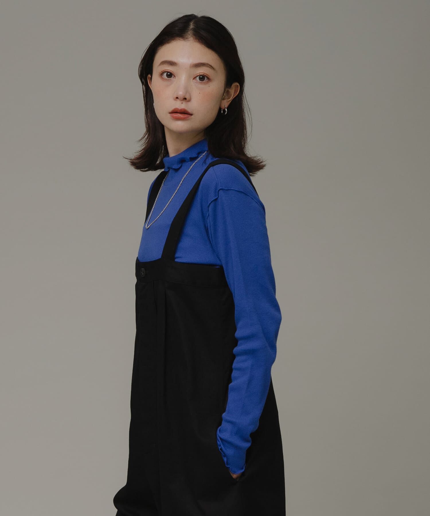 Sonny Label 「ハイウエストタックサロペット」|スカート|